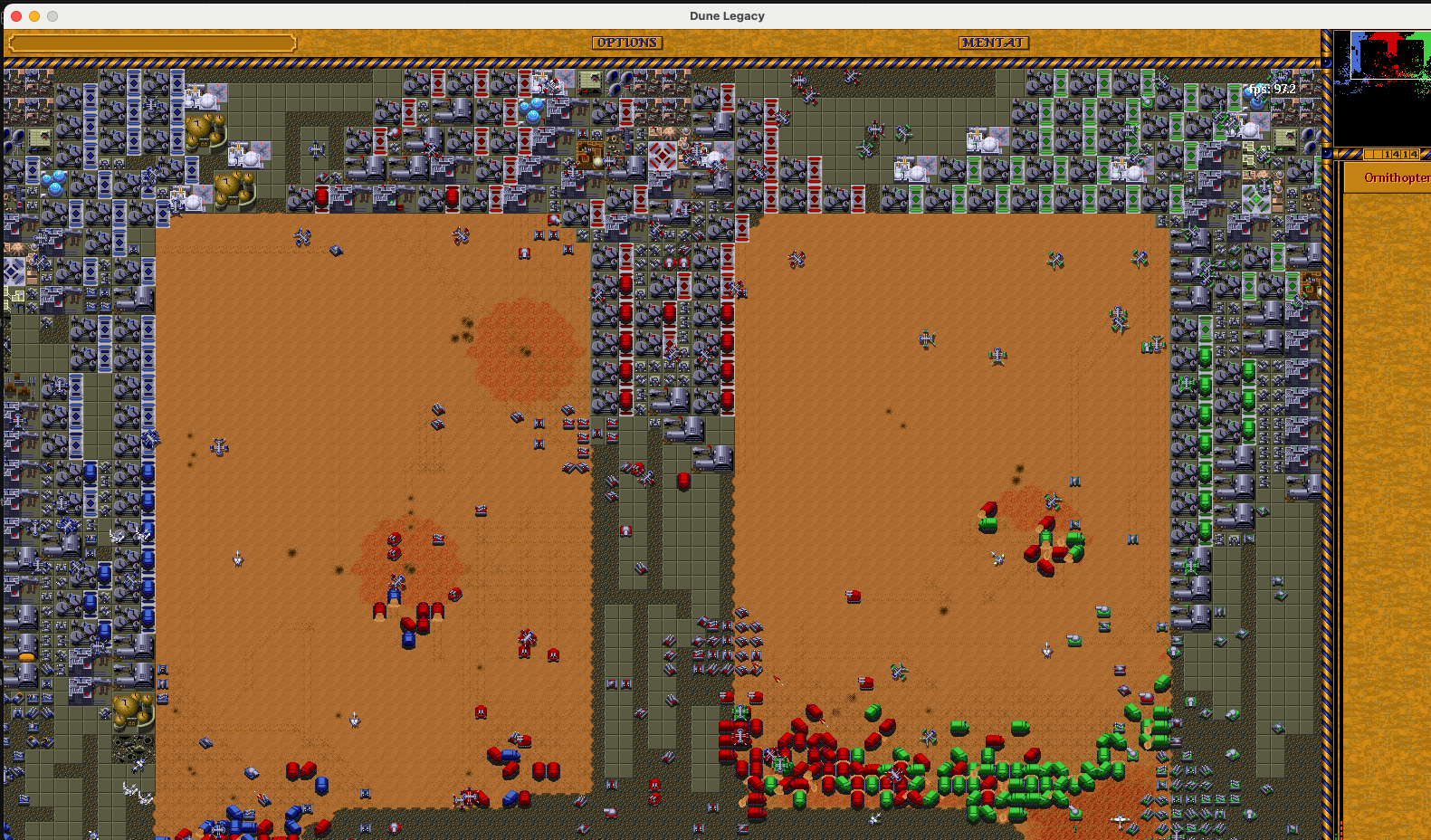 Massive base complexes with hundreds of structures